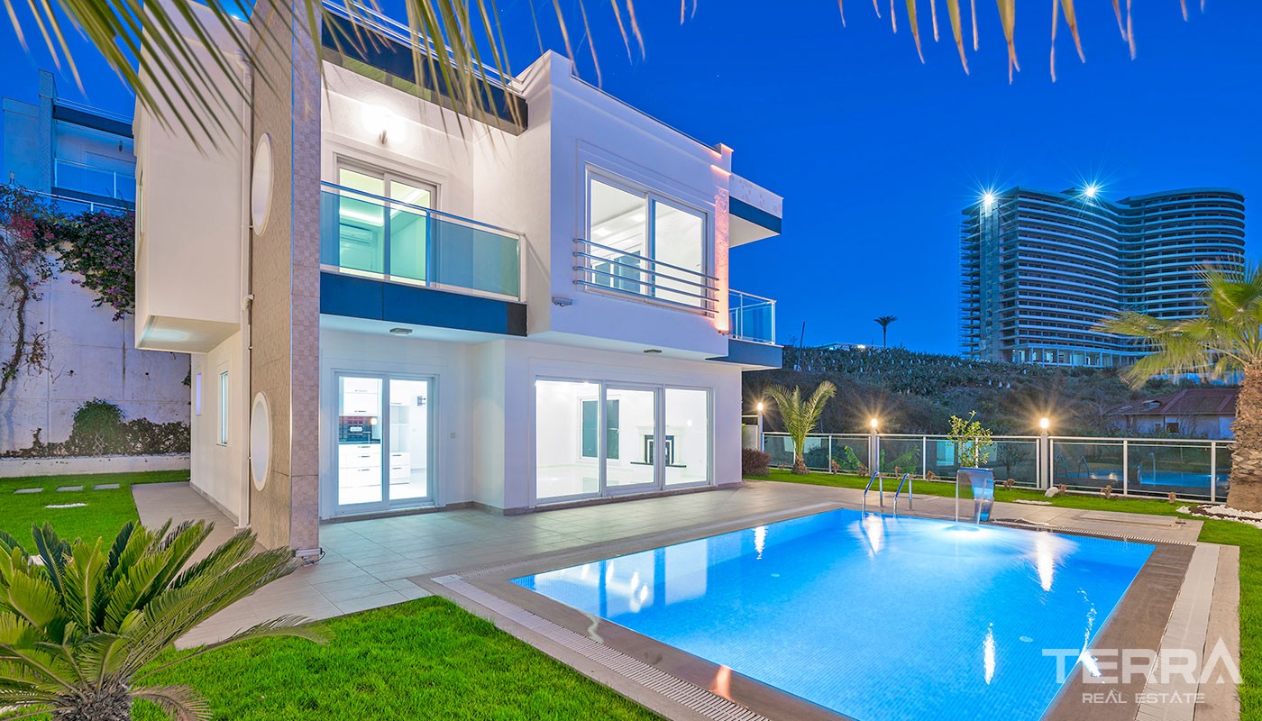 Luxury Villas for Sale with Endless Sea View in Alanya Kargıcak - 12280