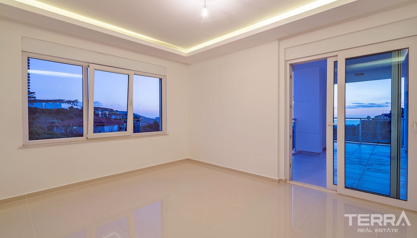Luxury Villas for Sale with Endless Sea View in Alanya Kargıcak - 12293