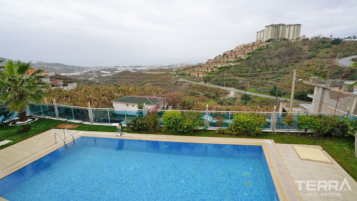 Luxury Villas for Sale with Endless Sea View in Alanya Kargıcak - 25632
