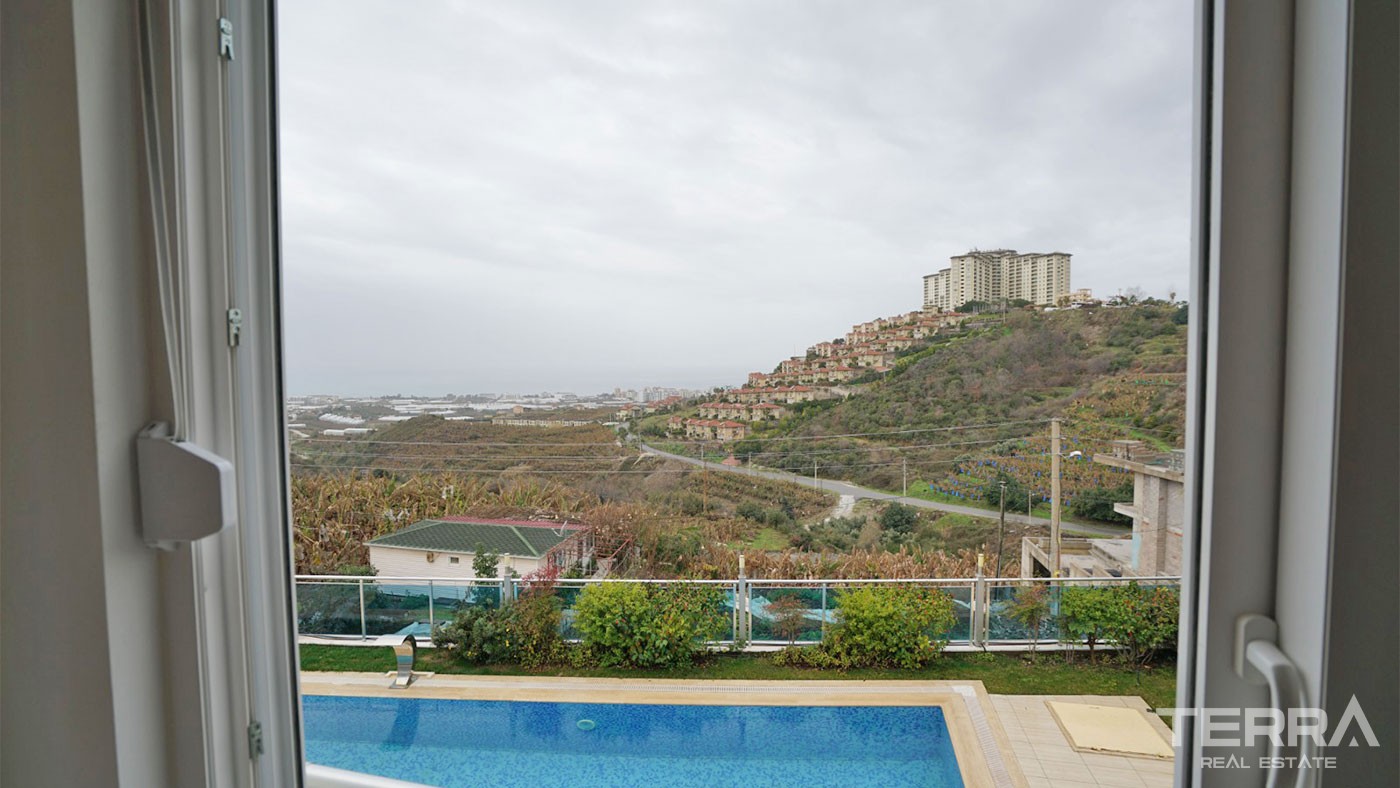Luxury Villas for Sale with Endless Sea View in Alanya Kargıcak - 25634