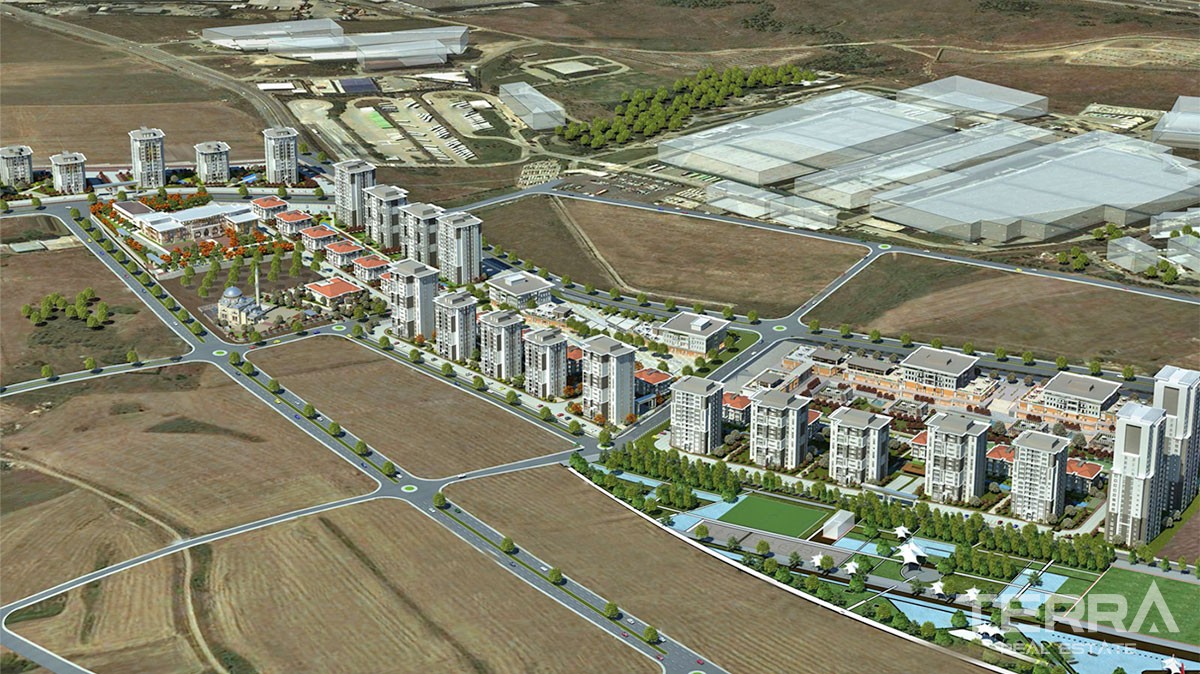 Completed Apartments in Istanbul Başakşehir with Extended Payment Plan - 28111