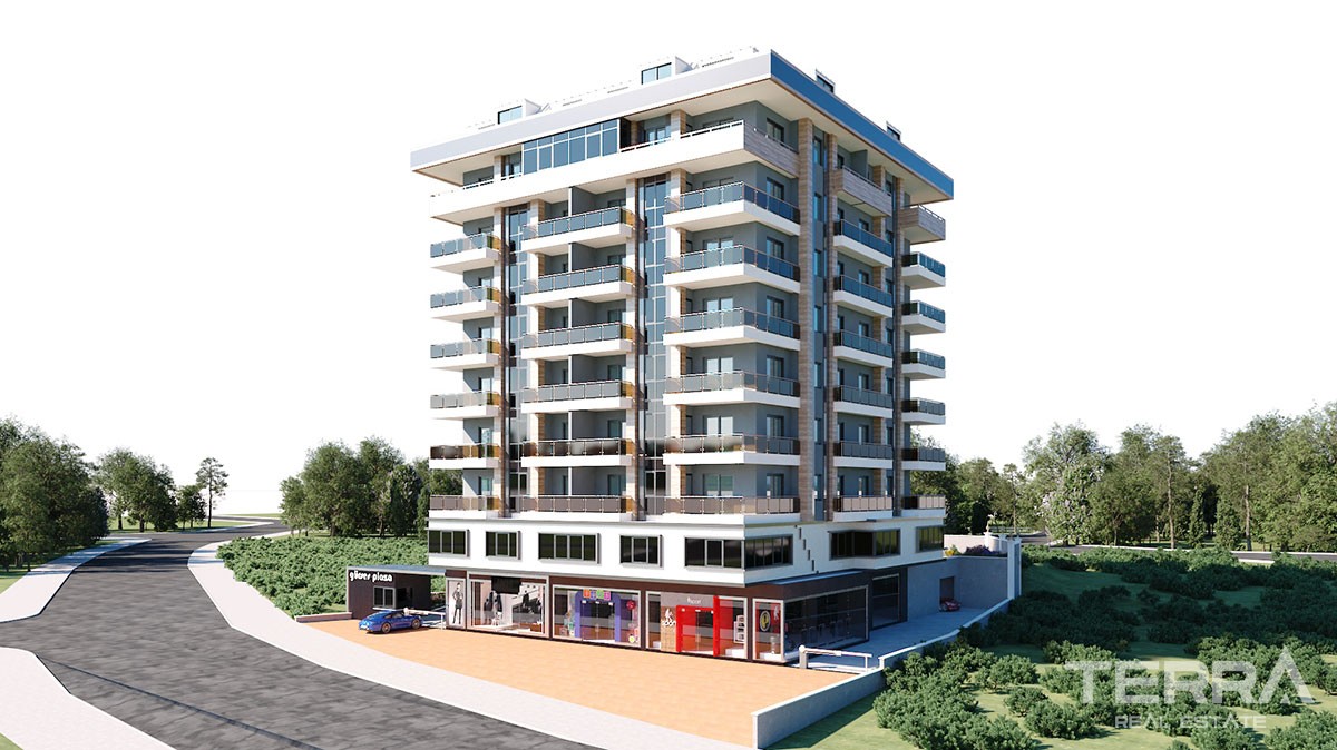 Vizyon Park Apartments im Stadtzentrum von Alanya in zentraler Lage - 18571