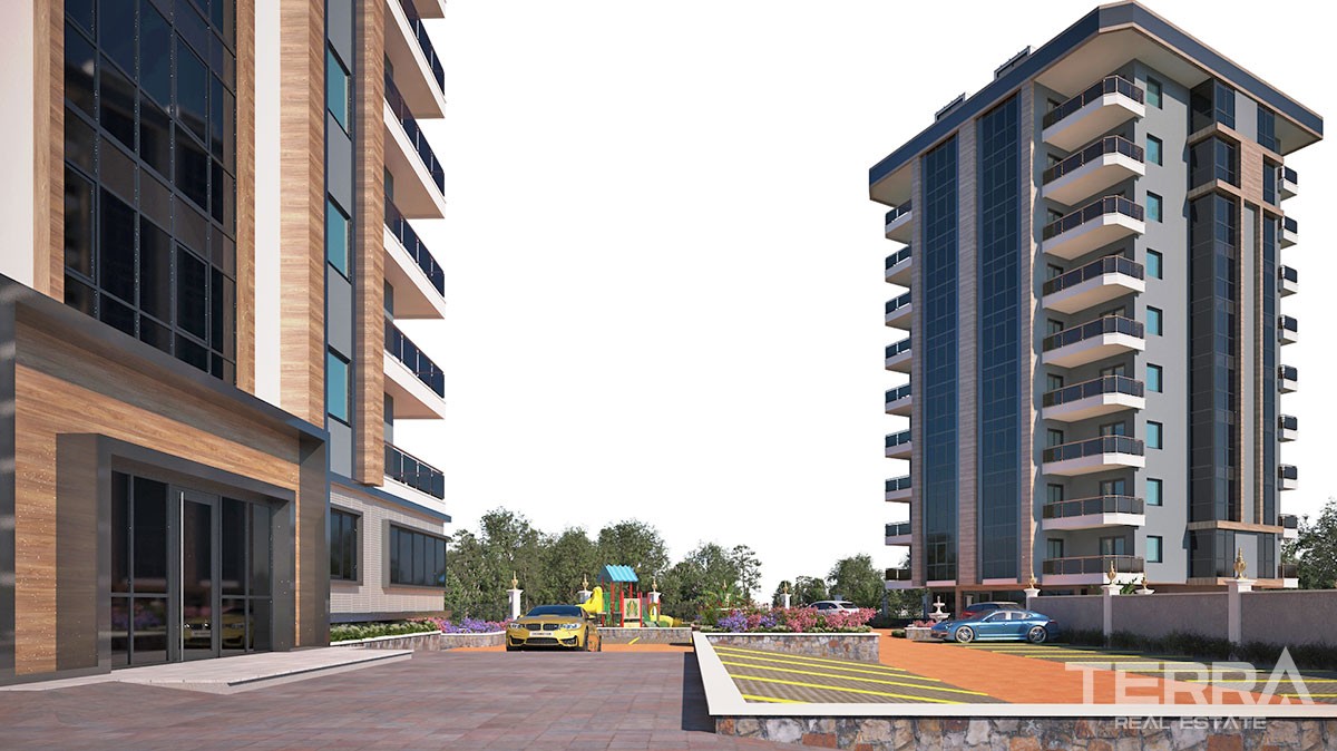 Vizyon Park Apartments im Stadtzentrum von Alanya in zentraler Lage - 18572