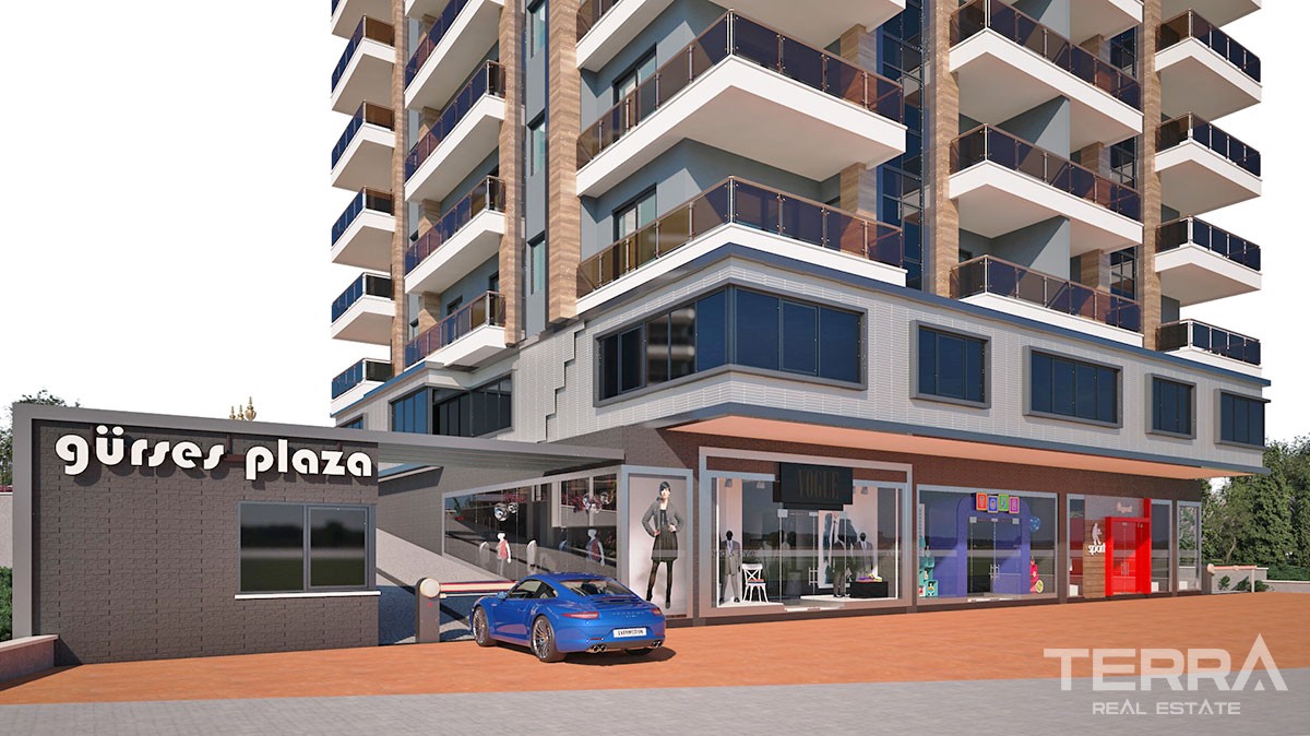 Vizyon Park Apartments im Stadtzentrum von Alanya in zentraler Lage - 18577