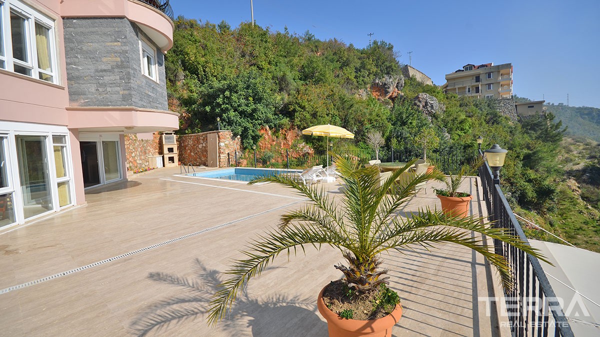 Endless sea view villa for sale in Alanya Bektaş - 12414