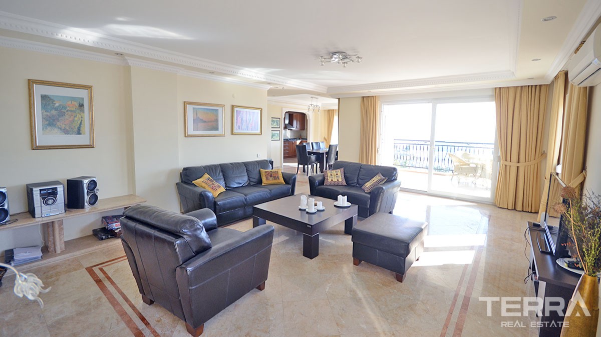 Endless sea view villa for sale in Alanya Bektaş - 12423