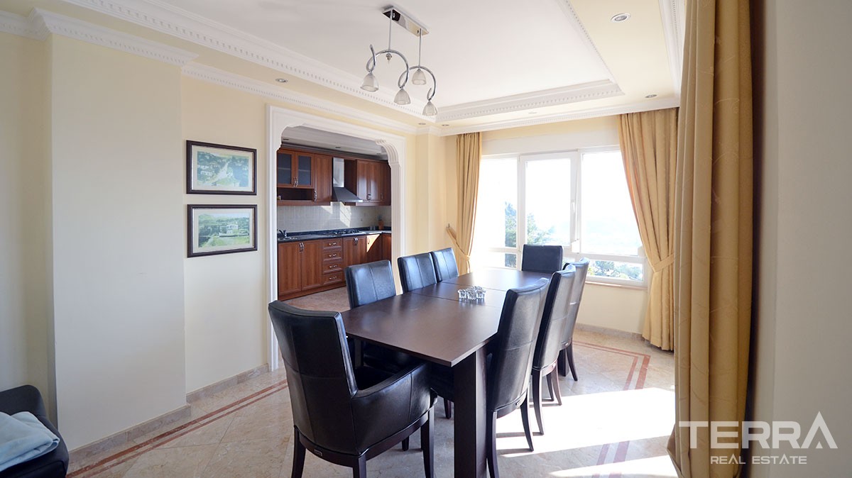 Endless sea view villa for sale in Alanya Bektaş - 12425