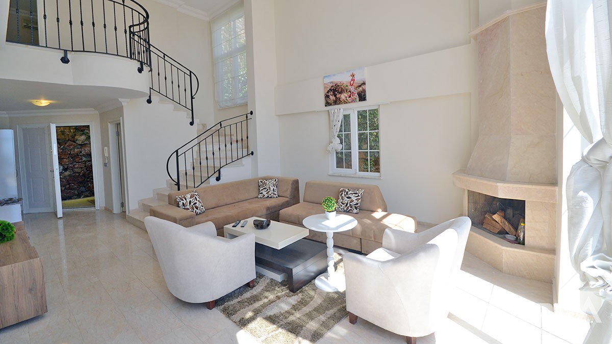 Detached villa for sale in Alanya with private pool - 12456