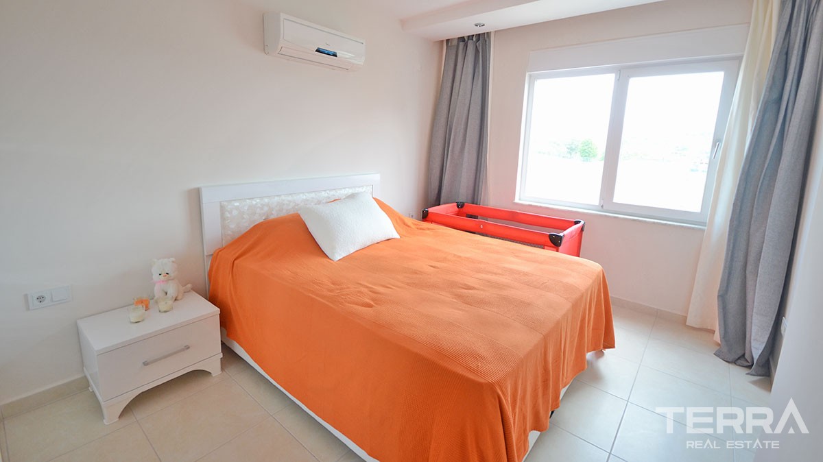 Furnished 2 bedroom apartment for sale Avsallar Alanya at Emerald Park - 12509