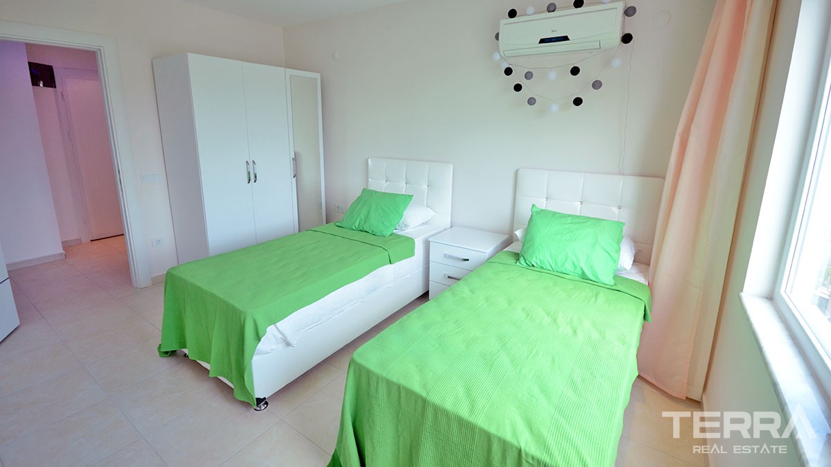Furnished 2 bedroom apartment for sale Avsallar Alanya at Emerald Park - 12512