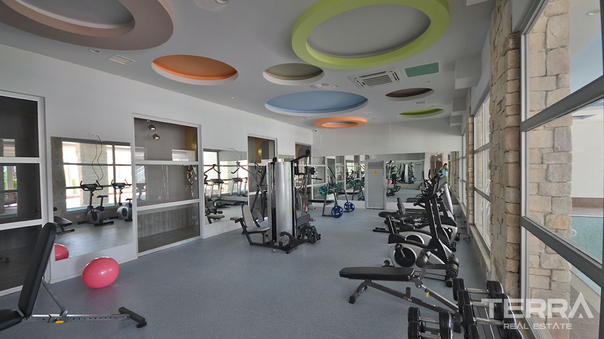 Furnished 2 bedroom apartment for sale Avsallar Alanya at Emerald Park - 12526