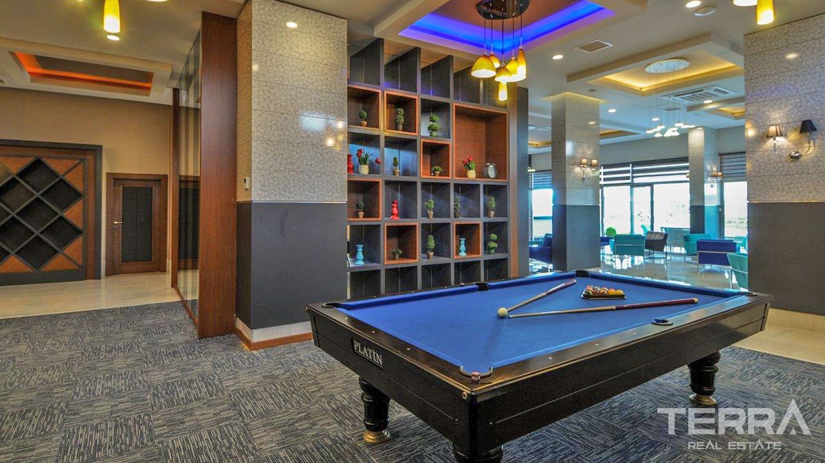 Furnished 2 bedroom apartment for sale Avsallar Alanya at Emerald Park - 12527