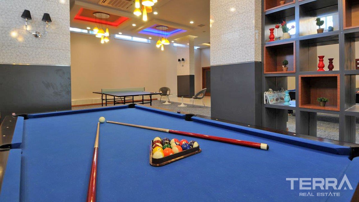 Furnished 2 bedroom apartment for sale Avsallar Alanya at Emerald Park - 12529