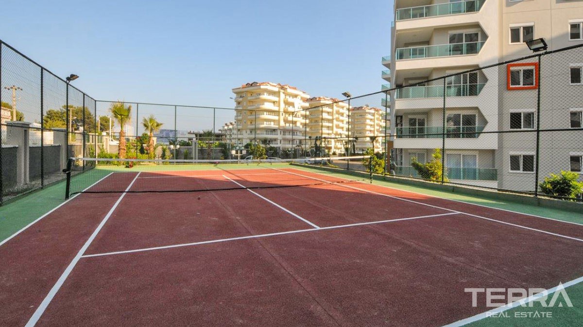 Furnished 2 bedroom apartment for sale Avsallar Alanya at Emerald Park - 12537