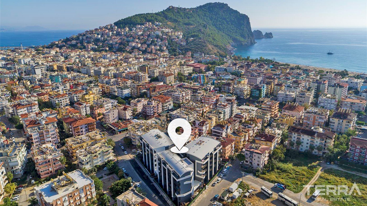 C-Lounge Cleopatra Luxury Apartments for Sale in Alanya City Center