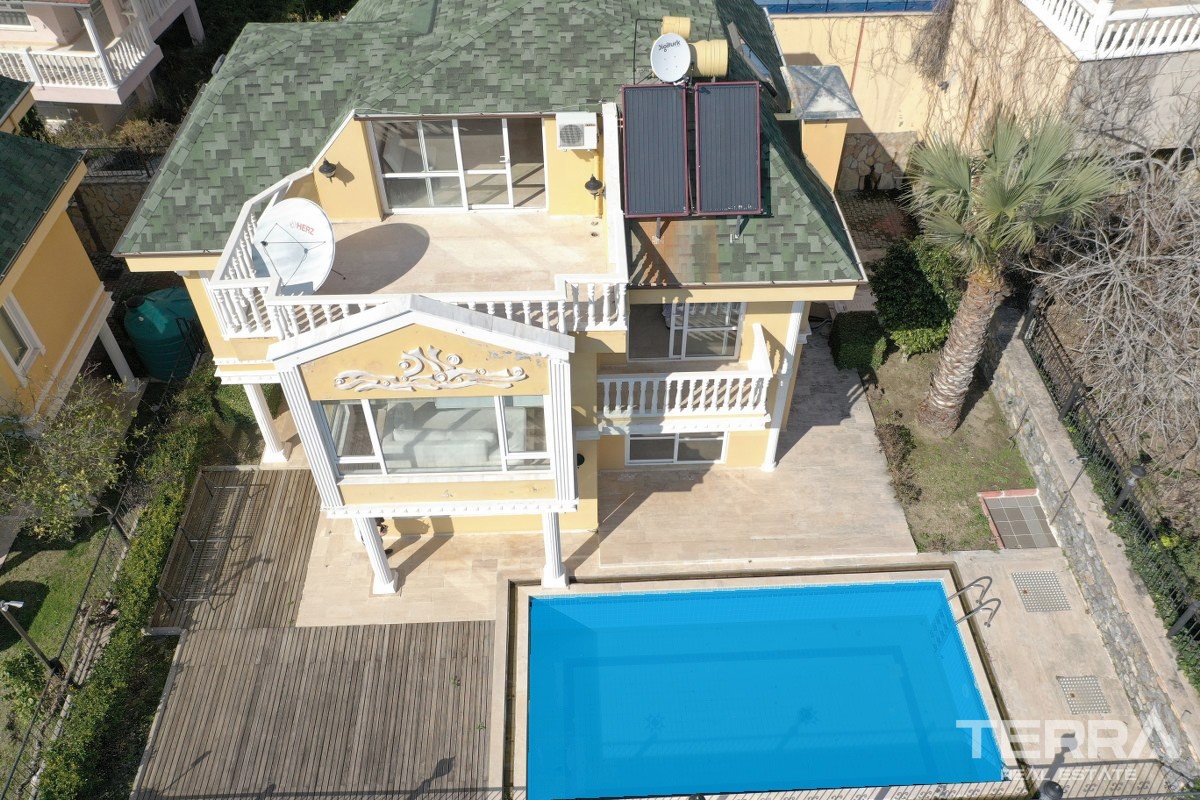 Detached Villa for Sale in Alanya Tepe With Private Swimming Pool - 36612