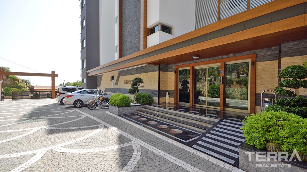 Exclusive sea front penthouse for sale in Alanya, Kargıcak - 12741