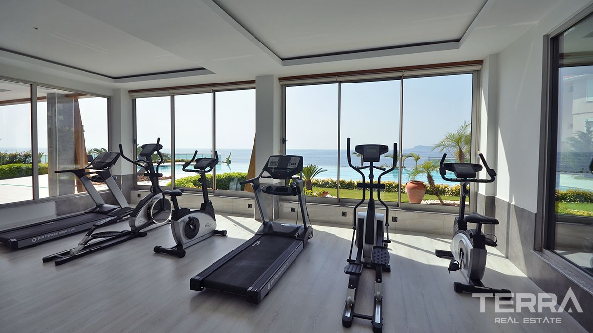 Exclusive sea front penthouse for sale in Alanya, Kargıcak - 12749