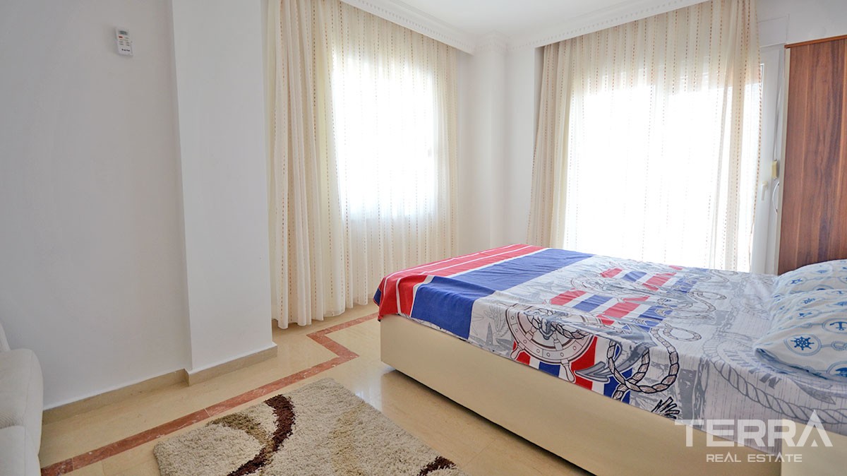 Sea view detached villa for sale in Alanya Tepe with private pool - 12829