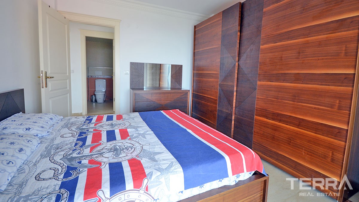 Sea view detached villa for sale in Alanya Tepe with private pool - 12832