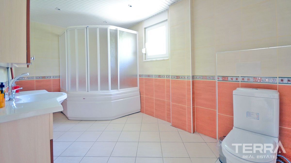 Sea view detached villa for sale in Alanya Tepe with private pool - 12836