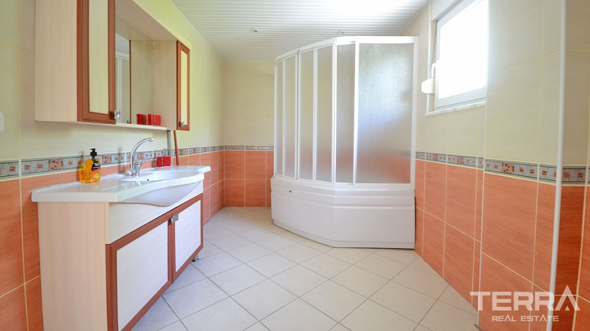 Sea view detached villa for sale in Alanya Tepe with private pool - 12837