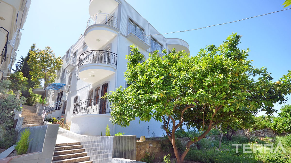 Exclusive sea view apartment for sale in Alanya Castle - 12877