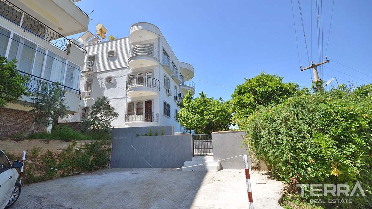 Exclusive sea view apartment for sale in Alanya Castle - 12878