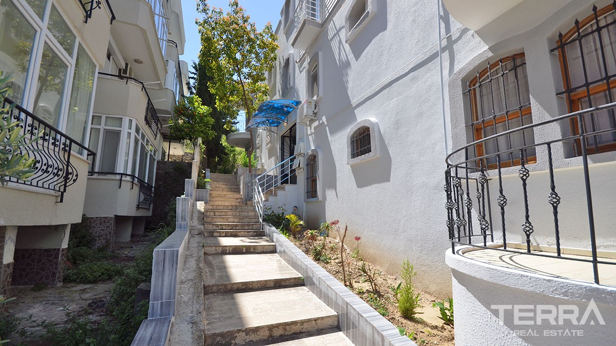 Exclusive sea view apartment for sale in Alanya Castle - 12880