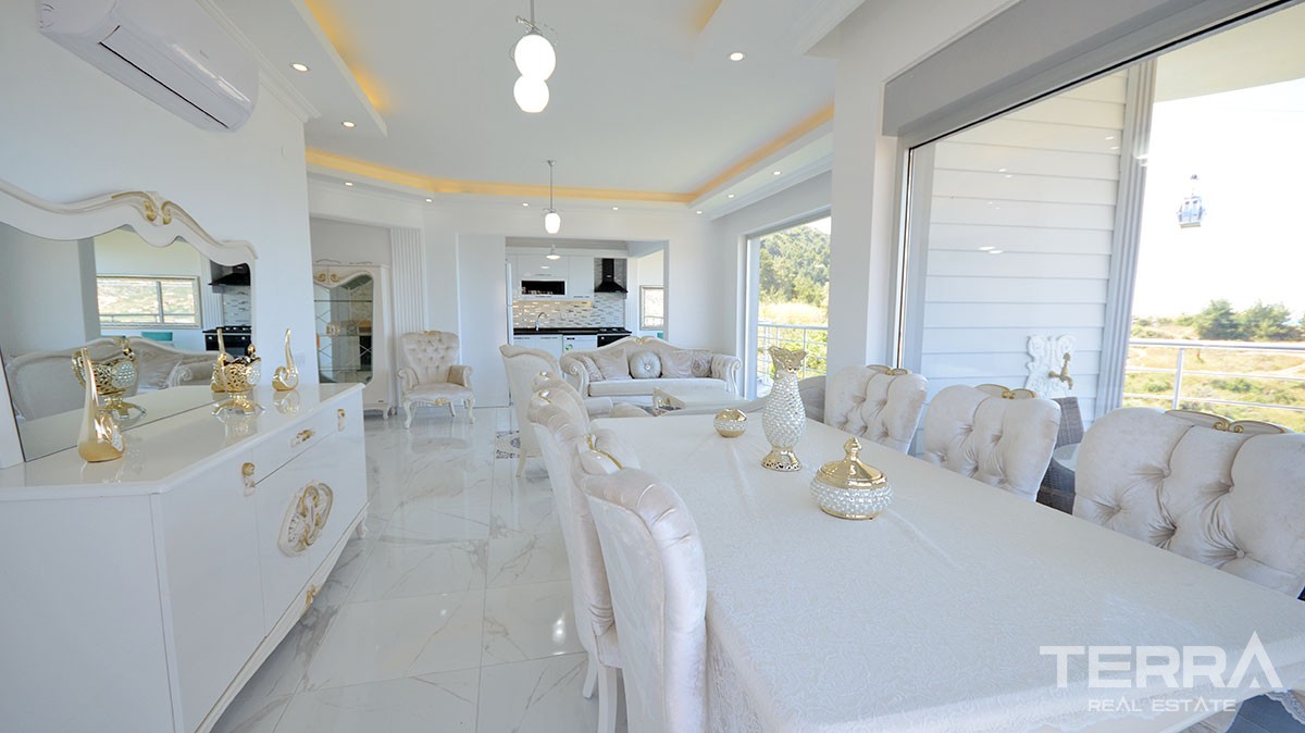 Exclusive sea view apartment for sale in Alanya Castle - 12884