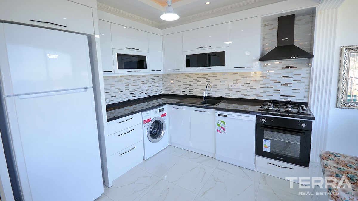 Exclusive sea view apartment for sale in Alanya Castle - 12887