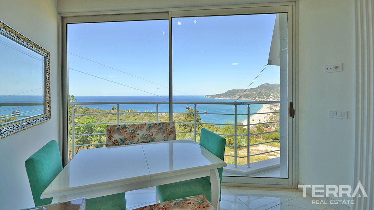 Exclusive sea view apartment for sale in Alanya Castle - 12888
