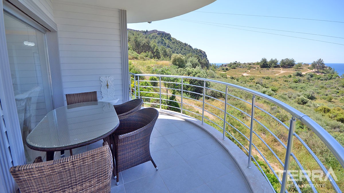 Exclusive sea view apartment for sale in Alanya Castle - 12897