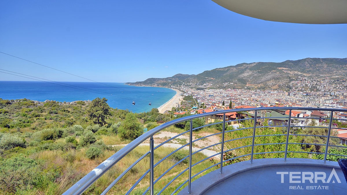 Exclusive sea view apartment for sale in Alanya Castle - 12900