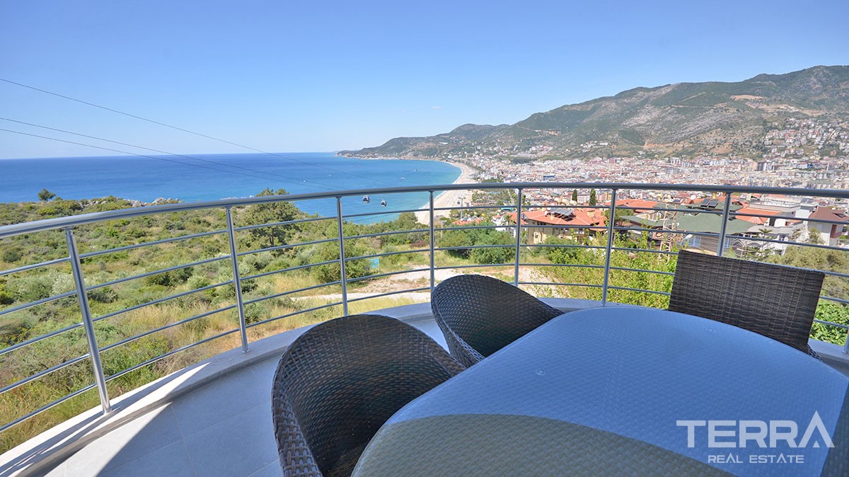 Exclusive sea view apartment for sale in Alanya Castle - 12901