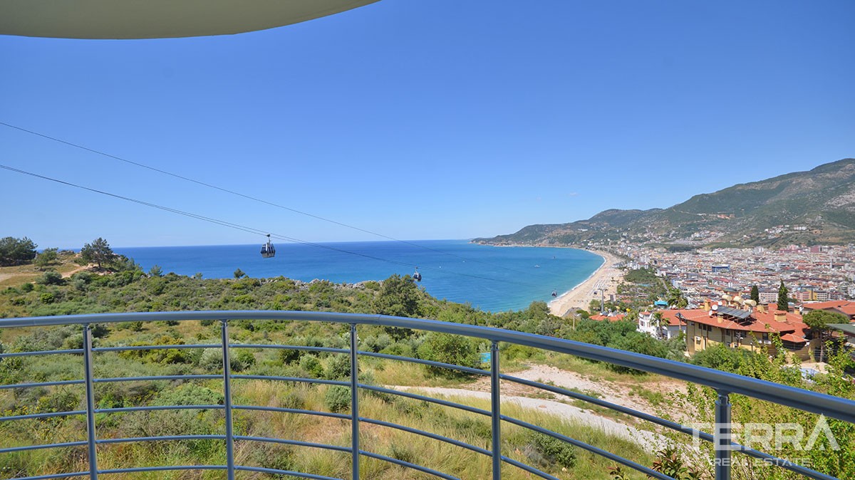 Exclusive sea view apartment for sale in Alanya Castle - 12902