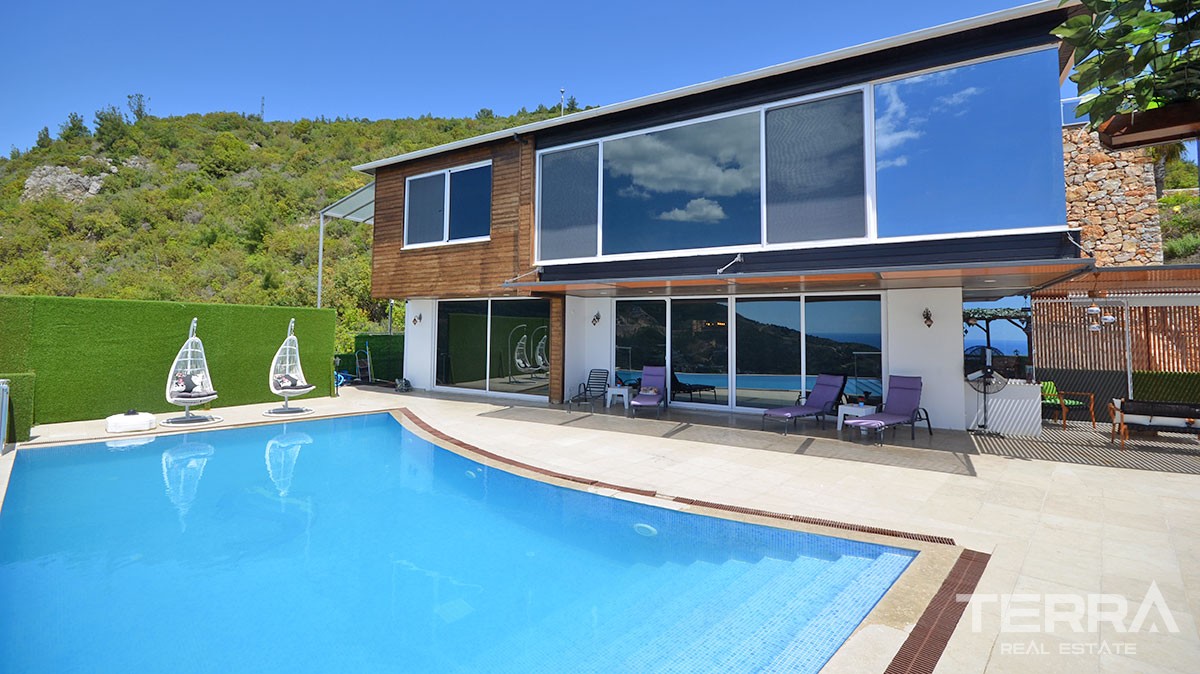 Exklusive freistehende Villa zum Verkauf in Alanya, Bektaş - 12903