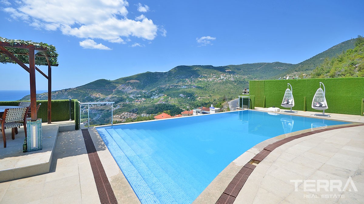 Exklusive freistehende Villa zum Verkauf in Alanya, Bektaş - 12907