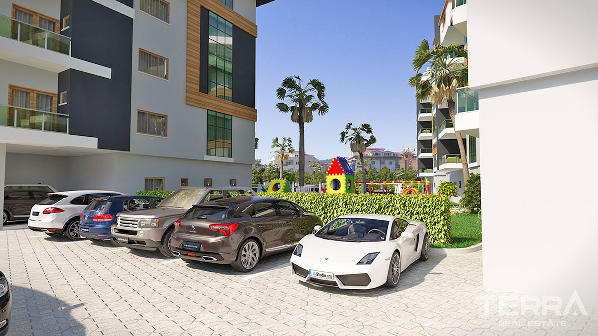 Spacious Apartments for sale with Separate Kitchen in Alanya Oba - 13092