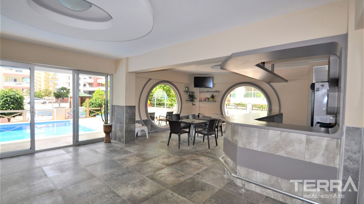 Furnished apartment at a very bargain price in Mahmutlar Alanya - 13155