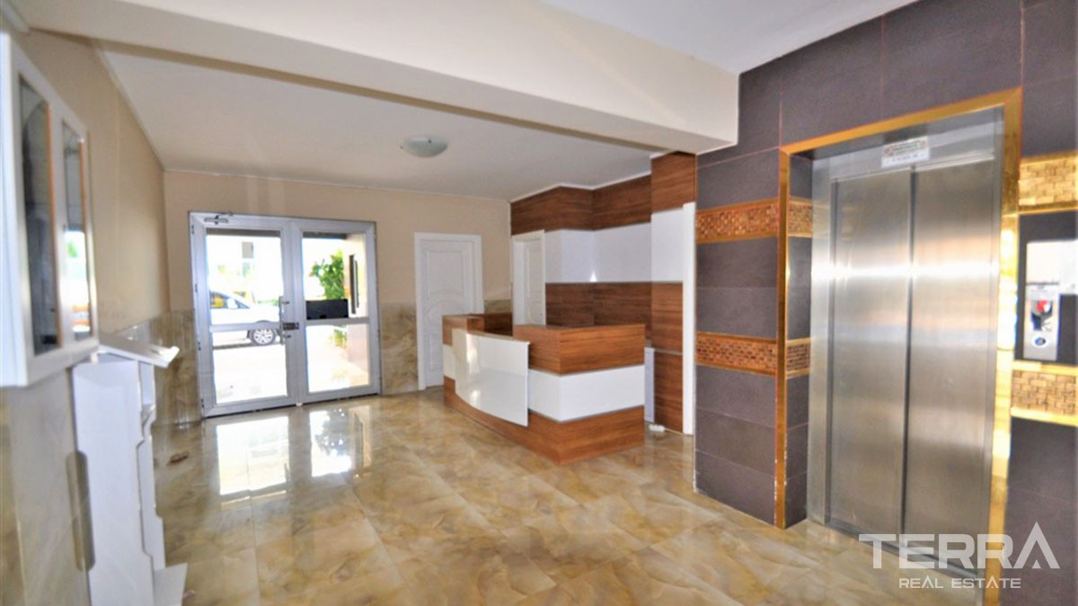 Furnished apartment at a very bargain price in Mahmutlar Alanya - 13157