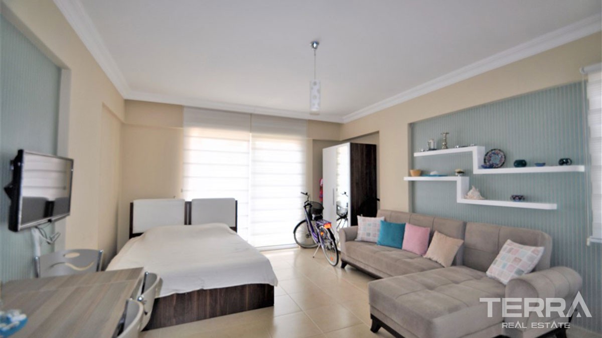 Furnished apartment at a very bargain price in Mahmutlar Alanya - 13159