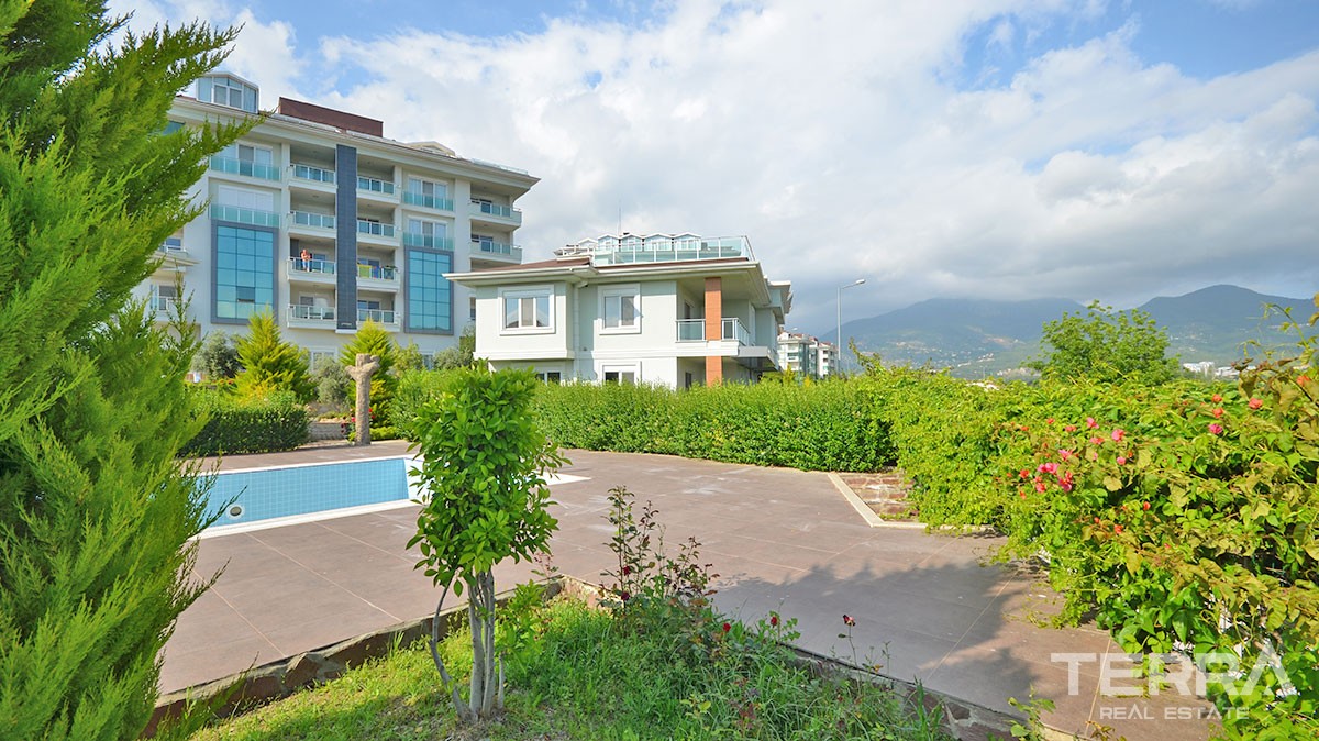 Semi detached villa for sale in Alanya at popular Olive City Complex - 13189