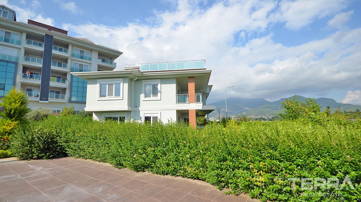 Semi detached villa for sale in Alanya at popular Olive City Complex - 13188
