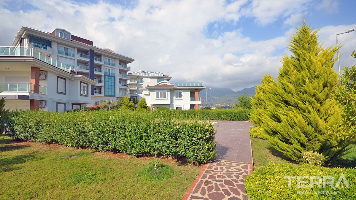 Semi detached villa for sale in Alanya at popular Olive City Complex - 13194