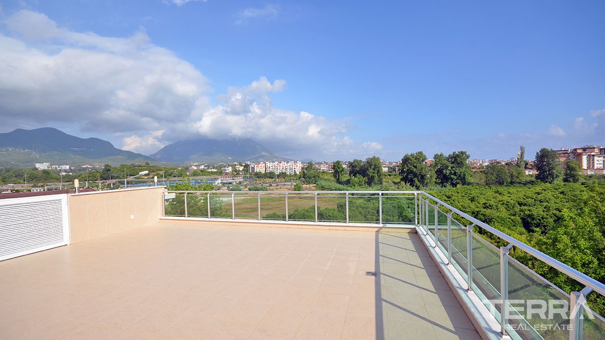 Semi detached villa for sale in Alanya at popular Olive City Complex - 13196