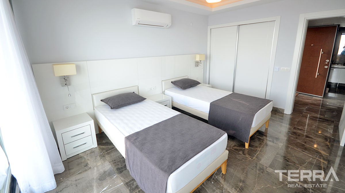 Exklusive Häuser zum Verkauf in Alanya Bektaş mit herrlichem Meerblic - 13222