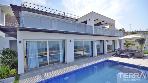 Exclusive houses for sale in Alanya Bektaş with amazing sea view