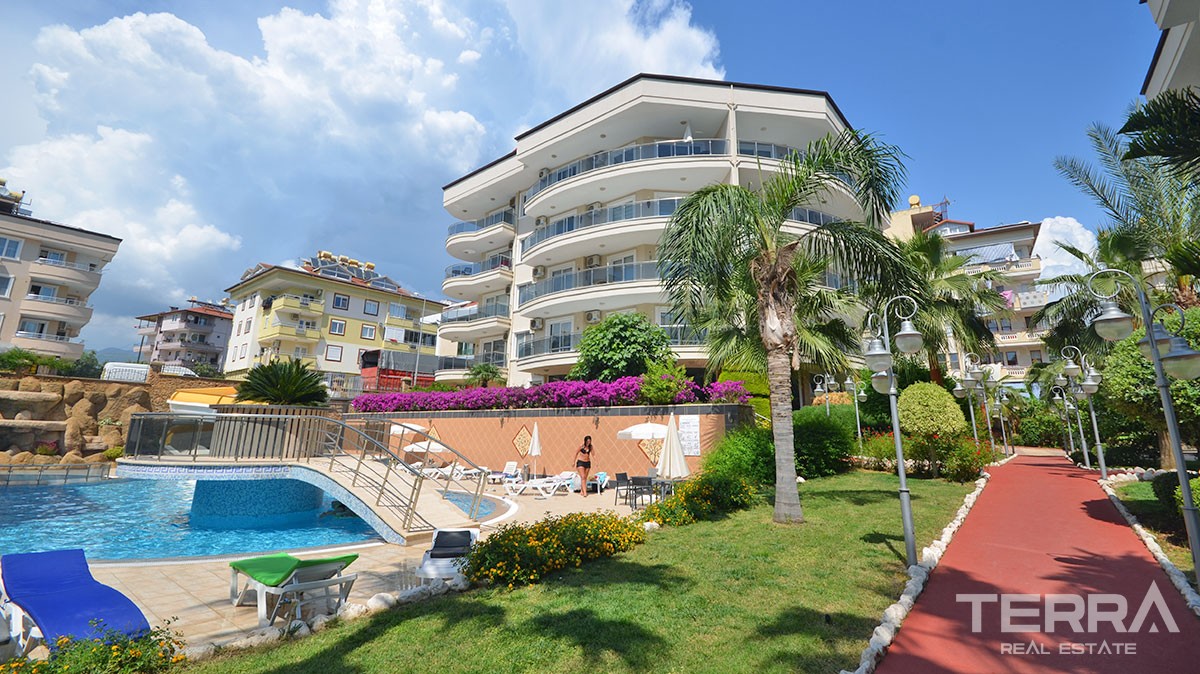 Geräumiges Penthouse zum Verkauf in Alanya Oba im Blumengarten - 13230