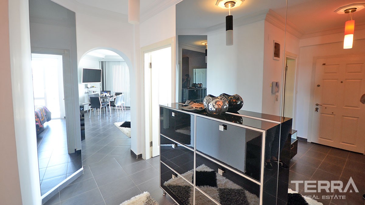 Geräumiges Penthouse zum Verkauf in Alanya Oba im Blumengarten - 13242